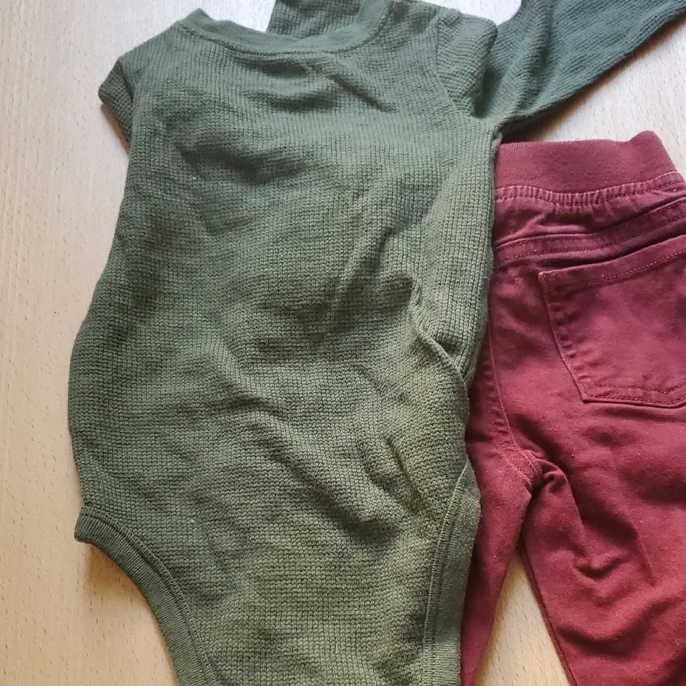 Garanimals 18 Months Jumpsuit And Pant Set Toddler Boys 🌏5/$10🌏